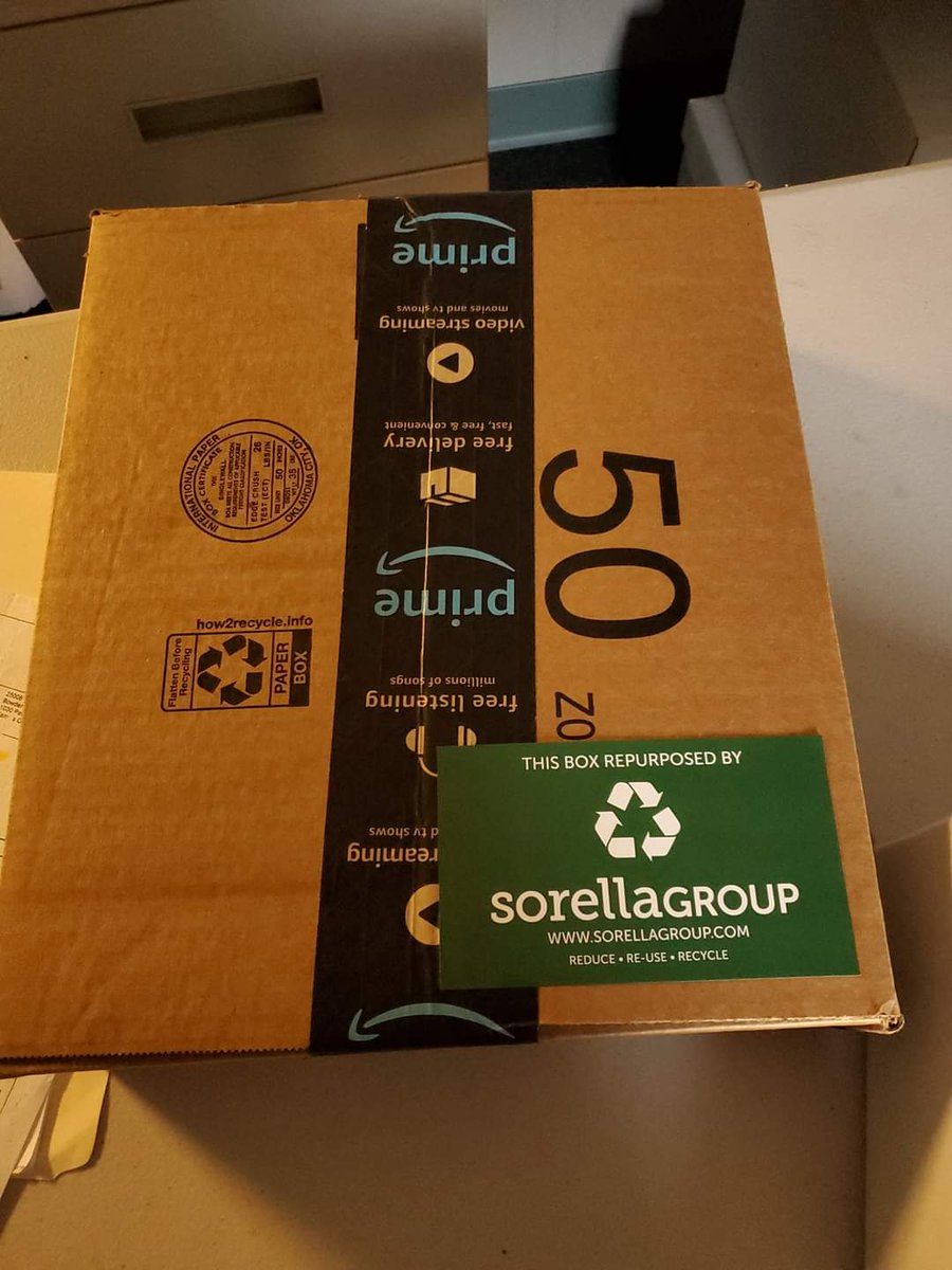 SorellaGroup's tweet photo. It's #AmericaRecyclesDay we care enough to skip the new box and #repurpose 
#DoBeautifulThings
#reusereducerecycle https://t.co/oYzxMa7gOf