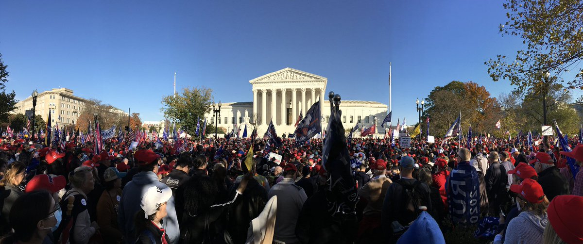 GasPassChic's tweet photo. Our vantage point on Sat 11/14 march to the supremes https://t.co/mvjS03qlRd