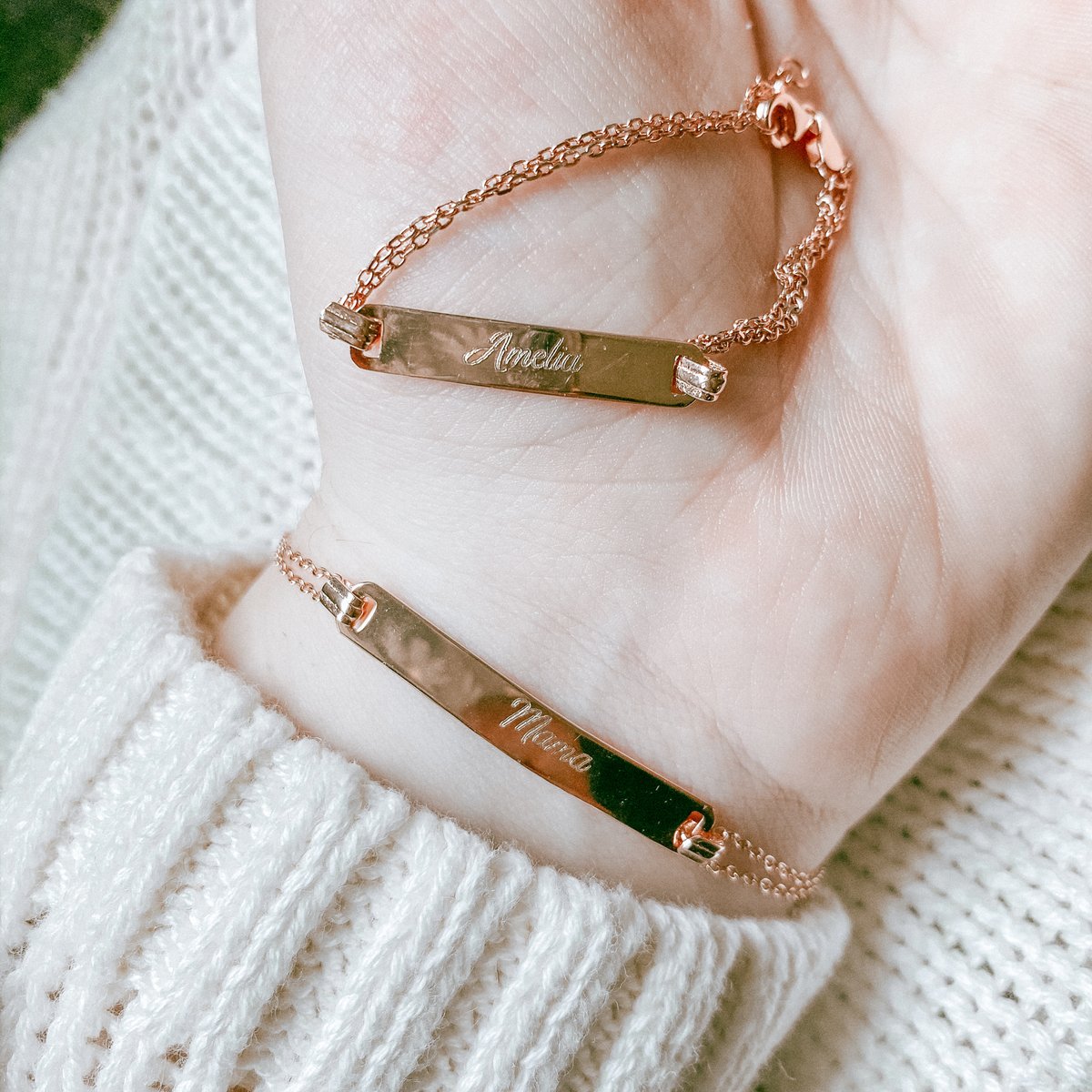 mommy and me personalized bracelets