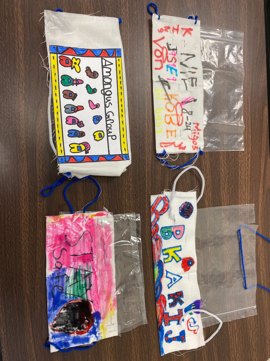 LenoraBSmithES's tweet photo. Our #educatedgators using team work and their creative minds to work on the #steam activity, to create safety masks! 😍✨ #mdcps #safetymasks https://t.co/19qrmGZfmI