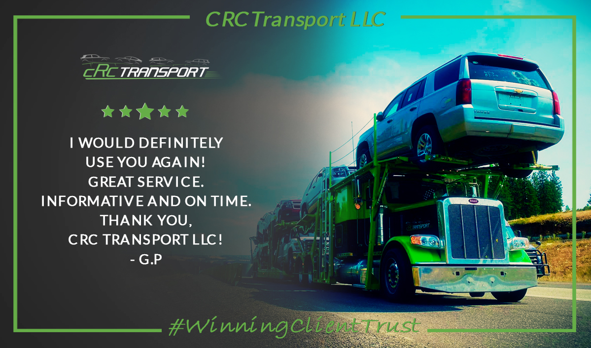 CrcTransport's tweet photo. #ClientsReviews #SatisfiedClients #WinningClientTrust https://t.co/k5RoVRZhxE