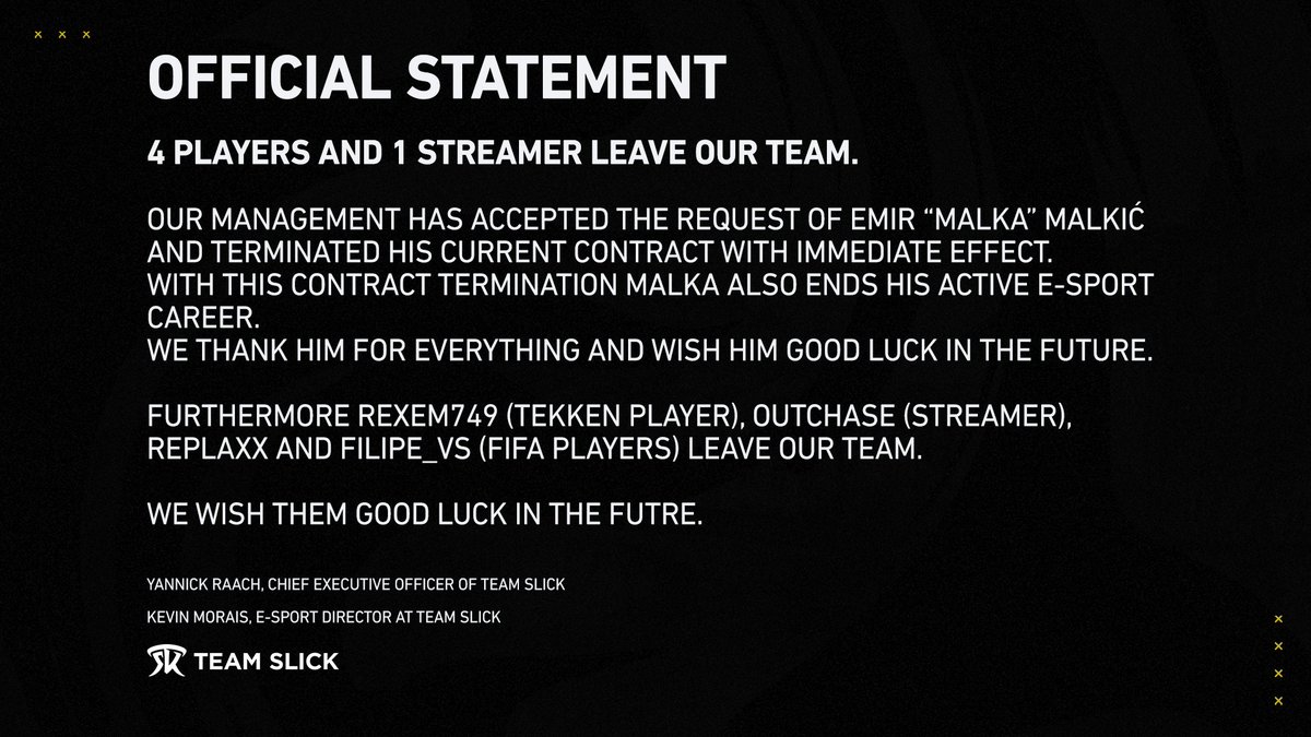 VaceEsports's tweet photo. Thanks for everything! https://t.co/WENxCdUxFD