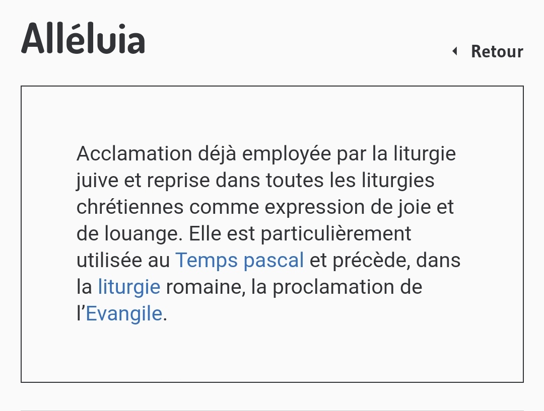 Alléluia :Apocalypse 19 ; 1. 3. 4. 6 #Alléluia  #louange  #messe  #liturgie