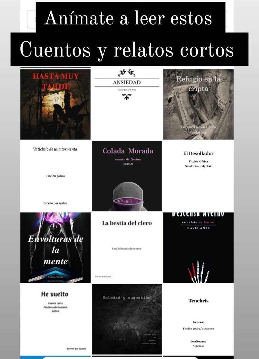 SuitcaseClub's tweet photo. Si el mundo de la lectura te lleva a navegar por mares de sensaciones, esto es para ti!❗
Anímate a leer los relatos escritos por los diferente participantes de la segunda edición de #Cuentosyrelatoscortos
En el siguiente link: https://t.co/AYv0GxOcmE https://t.co/hpE1muIYTm