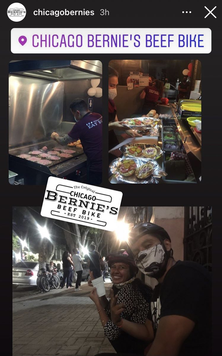 oso_metalero's tweet photo. Mamá! Sali en una publi de @ChicagoBernies 

En su nuevo local en la San Rafael https://t.co/jksRCdqthq