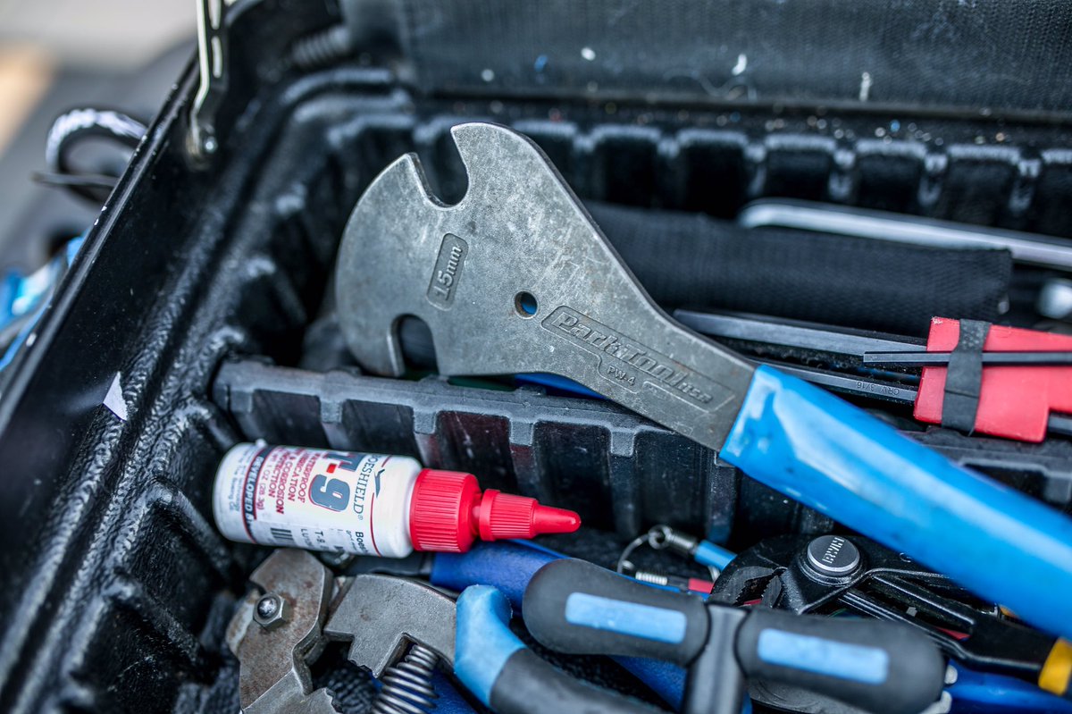 Thanks @parktoolblue for giving us the tools (literally!) to keep our bikes performing at the highest level.