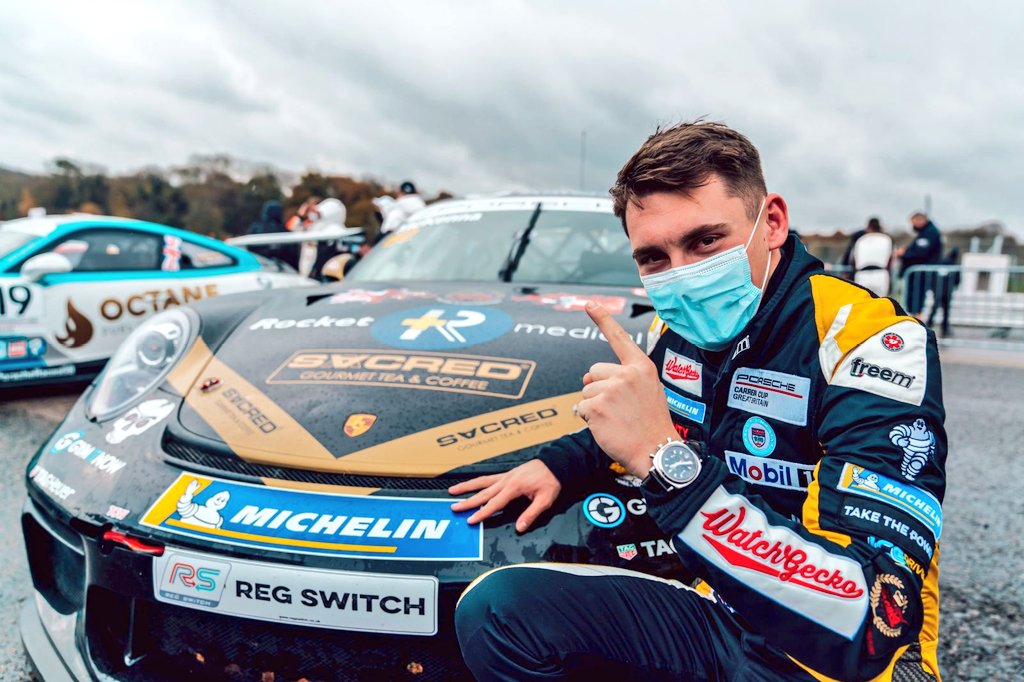 scott_mckenna21's tweet photo. Still... 🔽 Yesterday was big in that we got our first pole position! ☝️

I'm very grateful to all at @RedlineRacing01, my family and all my sponsors for their amazing support this year 👍

#SM27 #CarreraCupGB https://t.co/ZjqKS40qt6