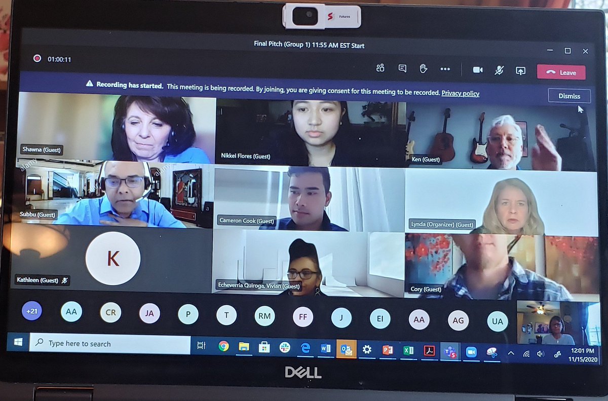 mackerman123's tweet photo. Its pitch day! Looking forward to hearing all the brilliance! #NurseHack4Health @SONSIEL2 @JNJNursing @Microsoft https://t.co/LWYs3Kqc9W