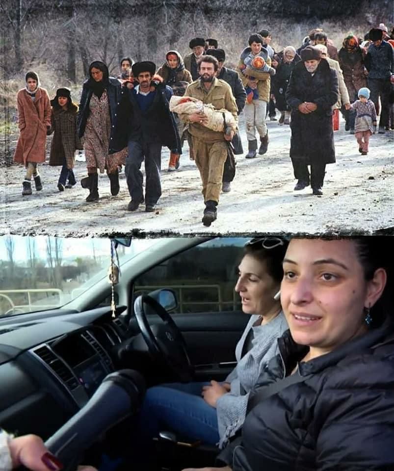 Operativ_MM's tweet photo. #Armenians abuse the time given to liberate #Kalbajar. Instead they burn the houses and forests, cut down trees, thus damaging eco balance 
#BİR2020
#EcoTerrorism
#BurningHome #OMM2020 https://t.co/7bU3qFGwYZ