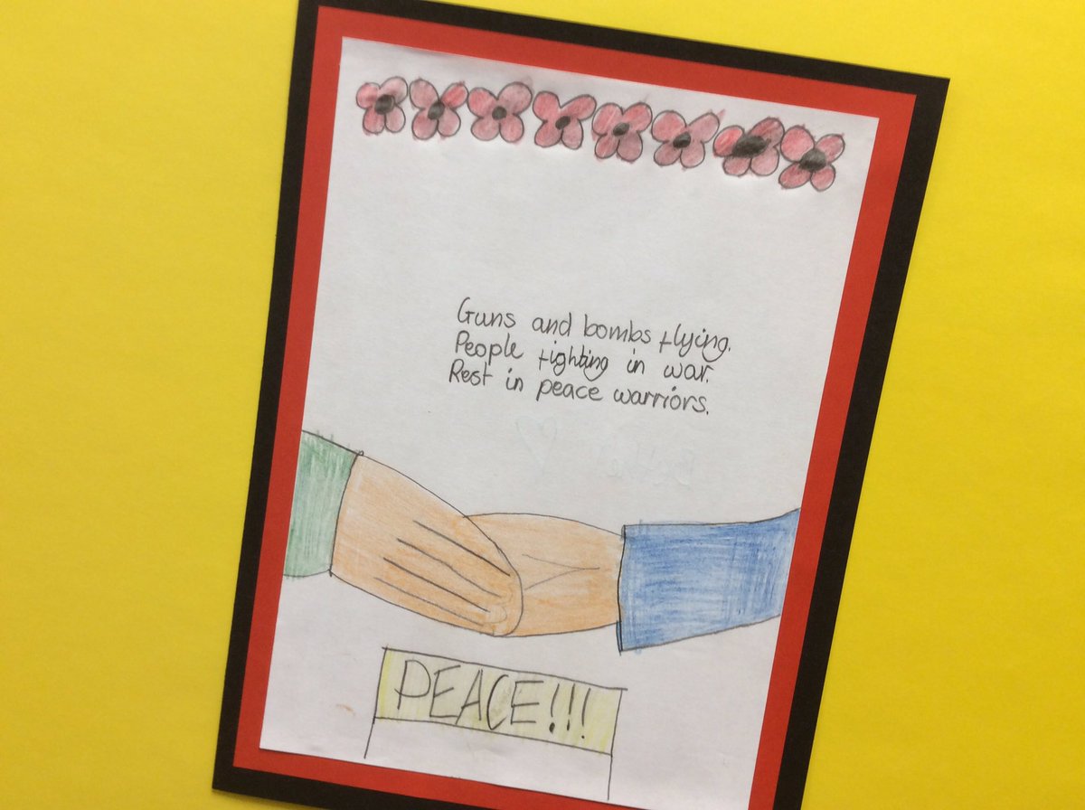 eenalol's tweet photo. We spent a bit of time looking at haikus and then used Beyind the Lines (@LiteracyShed) to write some of our very own war haikus. I love how this display has come together! https://t.co/HdpqVicsVE