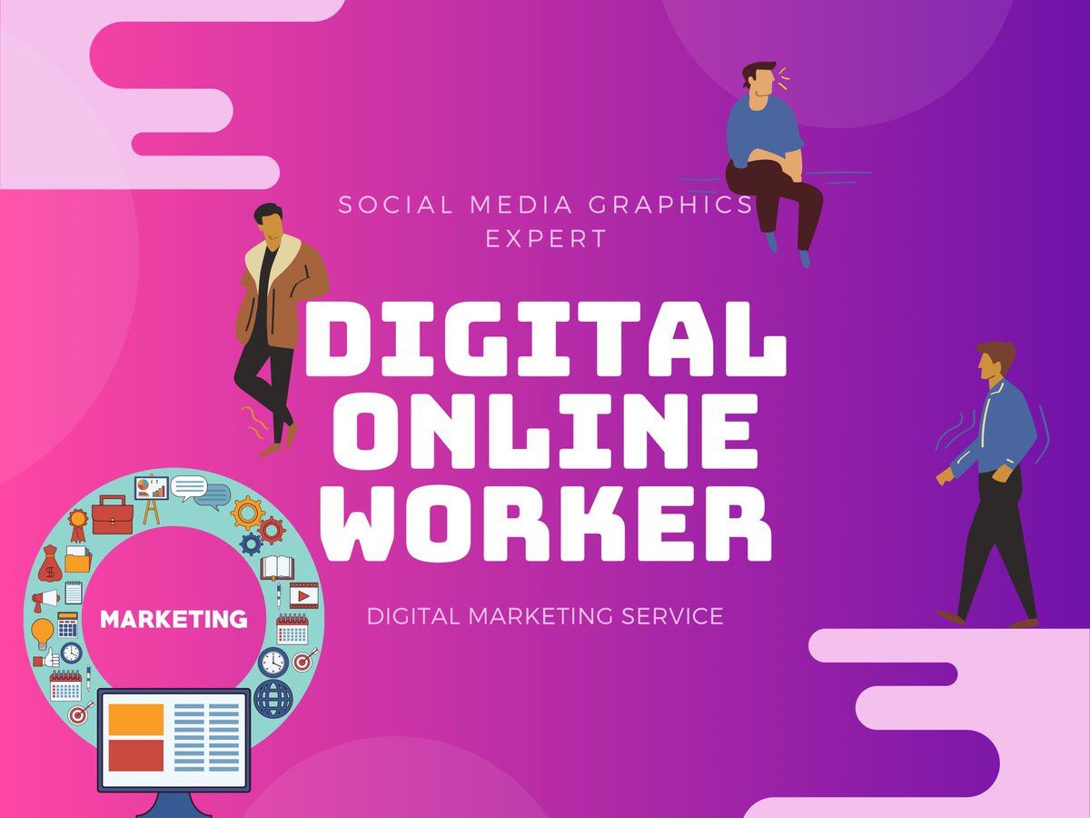 Digital Marketing Services
digitalonlineworker.wordpress.com/services

#fiverr #digitalmarketer #facebookpromotion #pinterestmanager #Instagrampromotion #Facebookpagelikes #facebookfollower #Facebookpage #videoediting #shortvideoads #productpromotion #Photobackgroundremove #SEO #backlinks