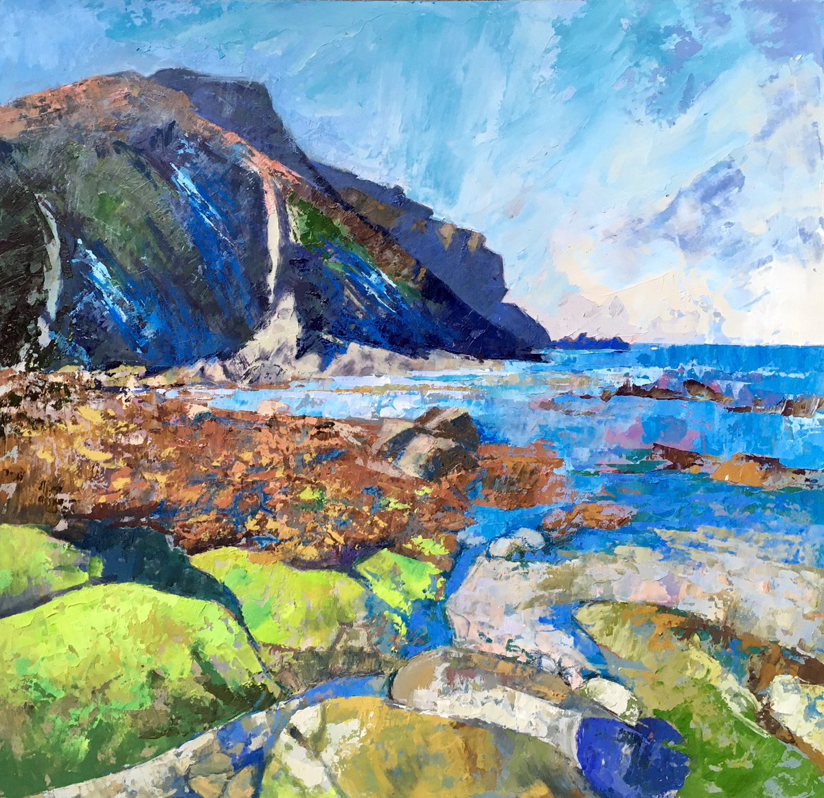 joannaloisjones's tweet photo. Trefin, Sir Benfro / Pembrokeshire
Acrylic.
25” x 25”
@VisitPembs @PembsPlaces @PembsCoast #pembrokeshirecoastalpath #sirbenfro #pembrokeshire #coast #celf #welshart #welshartist #celfcymreig #contemporaryart #yagym #trefin #crwys #melintrefin https://t.co/P7GpwX45sH