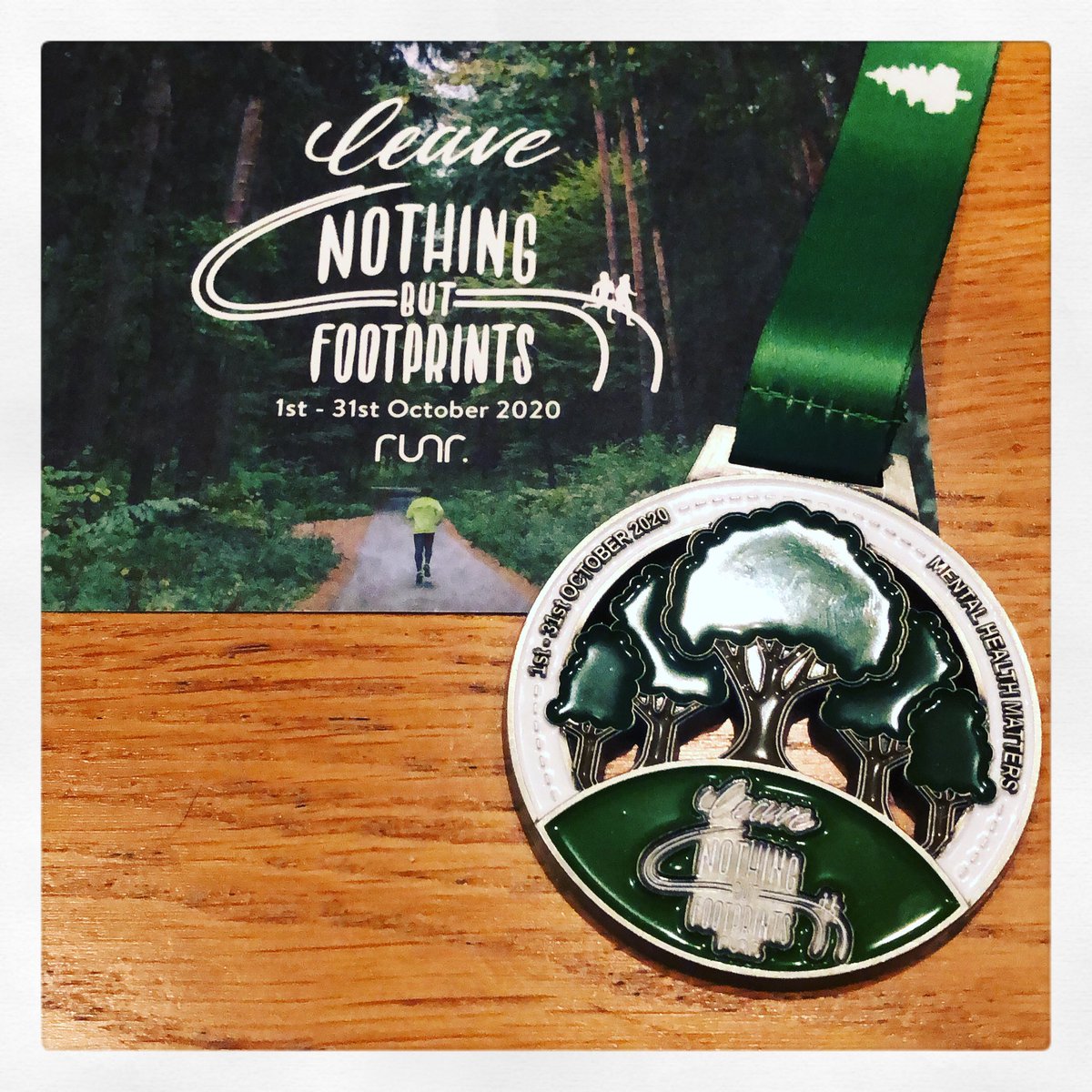 doncaosdelanada's tweet photo. Managed to achieve my @runr_uk #leavenothingbutfootprints target of 125 miles last month and here’s my medal. #mentalhealthawareness #medalmonday #medal #running #ukrunchat #bling #runhappy #visorclub #runner #247running #veganrunner #mensrunninguk #run🏃🏼 #runforlife #nowwerun https://t.co/mVwL3dIwiC