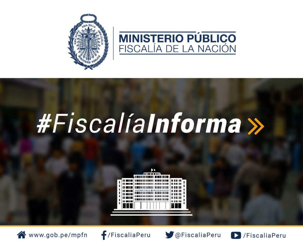 #FiscalíaInforma | El Ministerio Público abrió investigación preliminar en contra de los que resulten responsables del delito de homicidio en agravio de Inti Sotelo y Jack Pintado y otros, en el contexto de graves violaciones de derechos humanos.