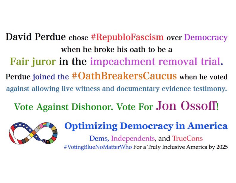 ProgVoters's tweet photo. @Thom_Hartmann They are #CORPservatives, in servitude only to corporations and billionaires. They have led us into a push for #RepubloFascism which can be ended for good with a
#DemDoubleVictoryInGA
We #FlipTheSenate, end the filibuster, add #SCOTUS justices.
Jan 5: our #REindependenceDay https://t.co/Bd34SrmtWR