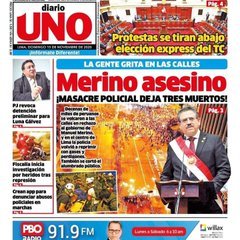 CACIKE_33's tweet photo. Renuncia irrevocable del Presidente del Perú Manuel Merino , hoy despues de 6 dias Merino deja el cargo producto del mal manejo de la crisis política y la represión empleada al pueblo en las manifestaciones......#PeruvianLivesMatter
#PeruvianLivesMatte https://t.co/VM8ZZS0DFi