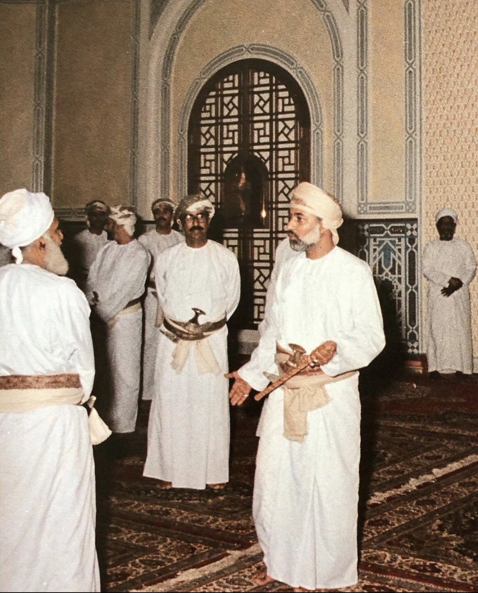 ... سيذكرك الوطن ويخلدك التاريخ ...
طيب الله ثراك مولانا السلطان 
  #عمان_نهضه_متجدده