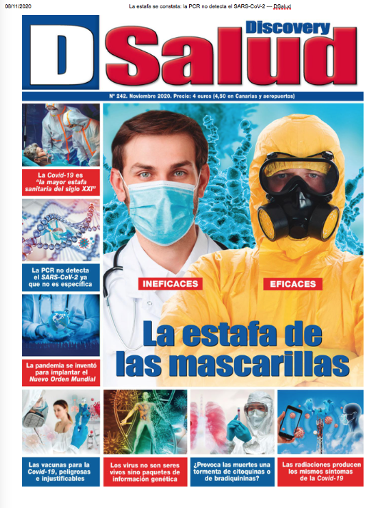 87) 'Jesus Garcia BlancaNote: the author publicly thanks Juan Pedro Aparicio Alcaraz for his patient and meticulous collaborative work in the search for scientific articles and for his tedious work with the BLAST.THIS REPORT APPEARS IN ( https://www.dsalud.com/revistas/numero-242-noviembre-2020/)'