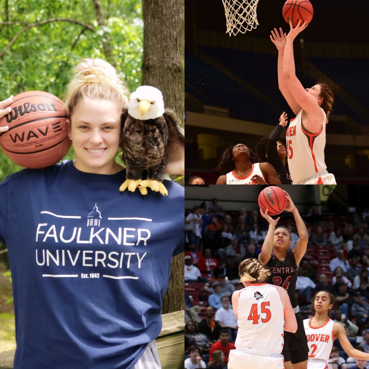 HooverLadyBucs's tweet photo. On Monday, November 23rd, our very own @RHager_45 will be signing with Faulkner University at 10am! We’re so happy for you Rachel and look forward to celebrating this awesome accomplishment with you!🧡🖤 https://t.co/4NWfTWIDz3