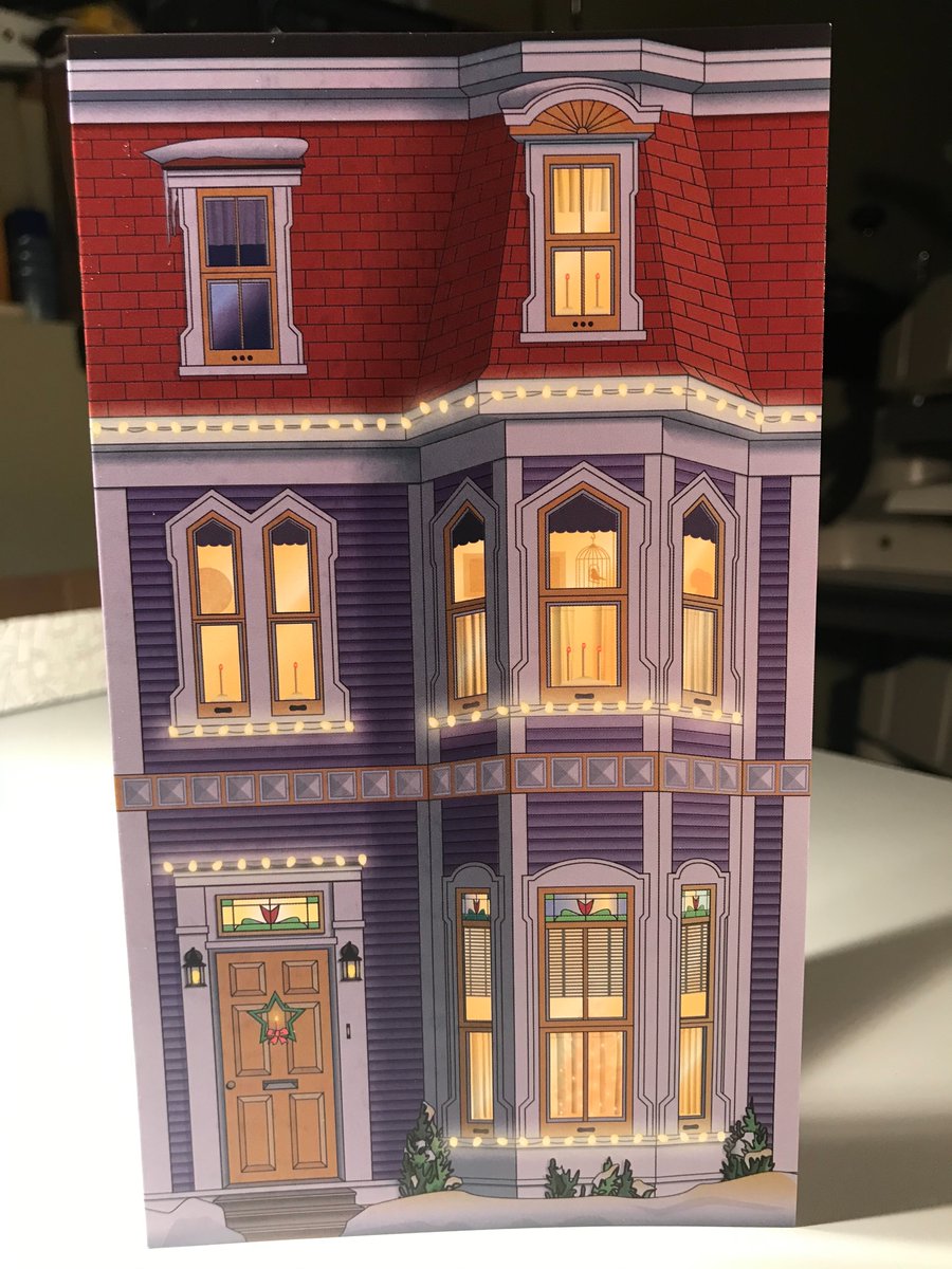 geoffmeeker's tweet photo. Jellybean Row holiday cards: $32 for a very special box of 16 designs. 

Free Canadian shipping on 3 boxes or more, local delivery for $5 in St. John's area. Order yours today by sending me a direct message.  

Please RT in the spirit of this independent shopping season! https://t.co/eEWrv41KMr