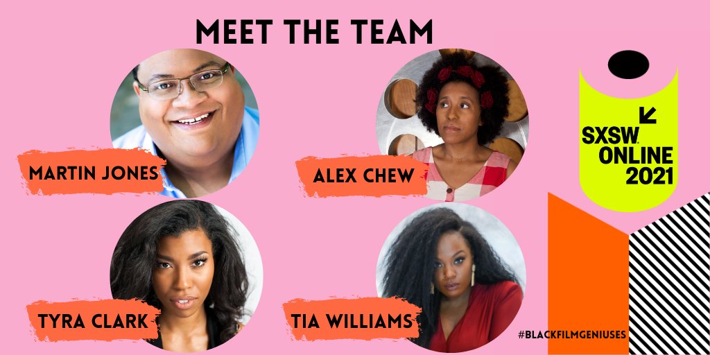 directorjshaw's tweet photo. VOTE for the SXSW Panel "Black Film Geniuses. Support my sista from another mista @AlexLovesMovies and her talented crew of Black female writers - we NEED this panel at SXSW...so what are you waiting for? 

VOTE UP:  
https://t.co/w9V2dK0rqU  #SXSW2021 #WOMENINFILM #ATXINCOLOR. https://t.co/dMkHGa6VzX