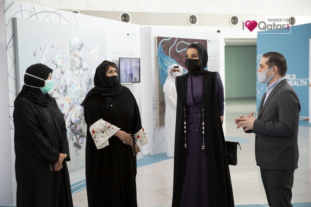 qatarnews's tweet photo. Her Highness @QF Chairperson #SheikhaMozaBintNasser inaugurated the @WISHQatar 2020 with the theme #OneWorldOurHealth.
Read more here!👇👇👇
https://t.co/m7bJEQmemk
@WHO @HMC_Qatar @SCCorporate #QatarNews #VirtualWISH2020 #Qatar https://t.co/kQJV21zL6e