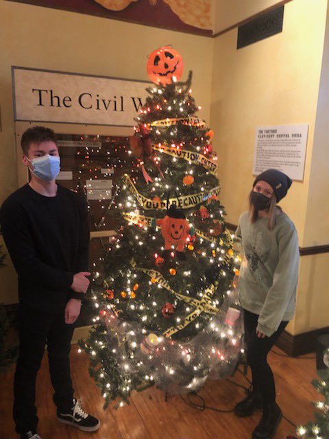 kokomonhs's tweet photo. Thank you to the NHS members and sponsors who helped create "A Nightmare Before Christmas" for the 2020 Christmas at the Seiberling. We are very excited to see all of the trees prepared for this year!🎃🎄 https://t.co/dGeay3rZIG
