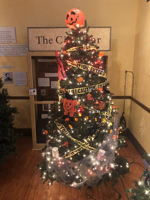 kokomonhs's tweet photo. Thank you to the NHS members and sponsors who helped create "A Nightmare Before Christmas" for the 2020 Christmas at the Seiberling. We are very excited to see all of the trees prepared for this year!🎃🎄 https://t.co/dGeay3rZIG