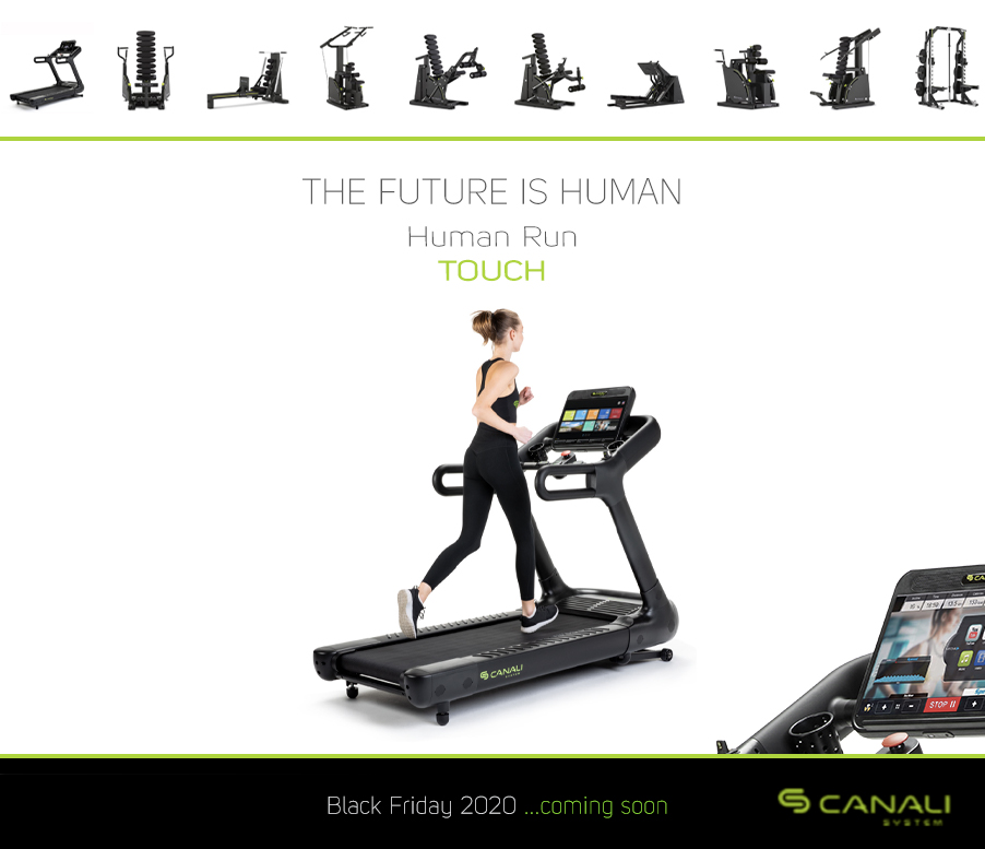 CanaliSystem's tweet photo. #HumanRun l’esperienza di allenamento unico e irripetibile! Human Run Touch usabilità, confort ed entertainment, tutto nel rispetto della Biomeccanica al servizio di un allenamento efficace e divertente!
#TheFutureIsHuman #CanaliSystem #BlackFriday2020 https://t.co/MNfwmedVYO