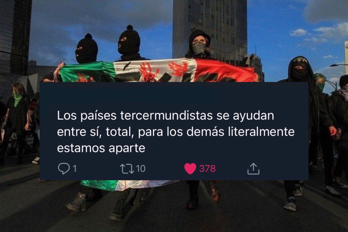 val_emadressx's tweet photo. En Latinoamérica somos hermanos. Nos apoyamos. Nos queremos. Sólo nos tenemos a nosotros. El mundo entero NO nos respalda. Aquí no se vive. Se sobrevive. México está con ustedes. #PeruvianLivesMatter #LATAMLIVESMATTER FUERZA PERÚ https://t.co/C01b48oN0K