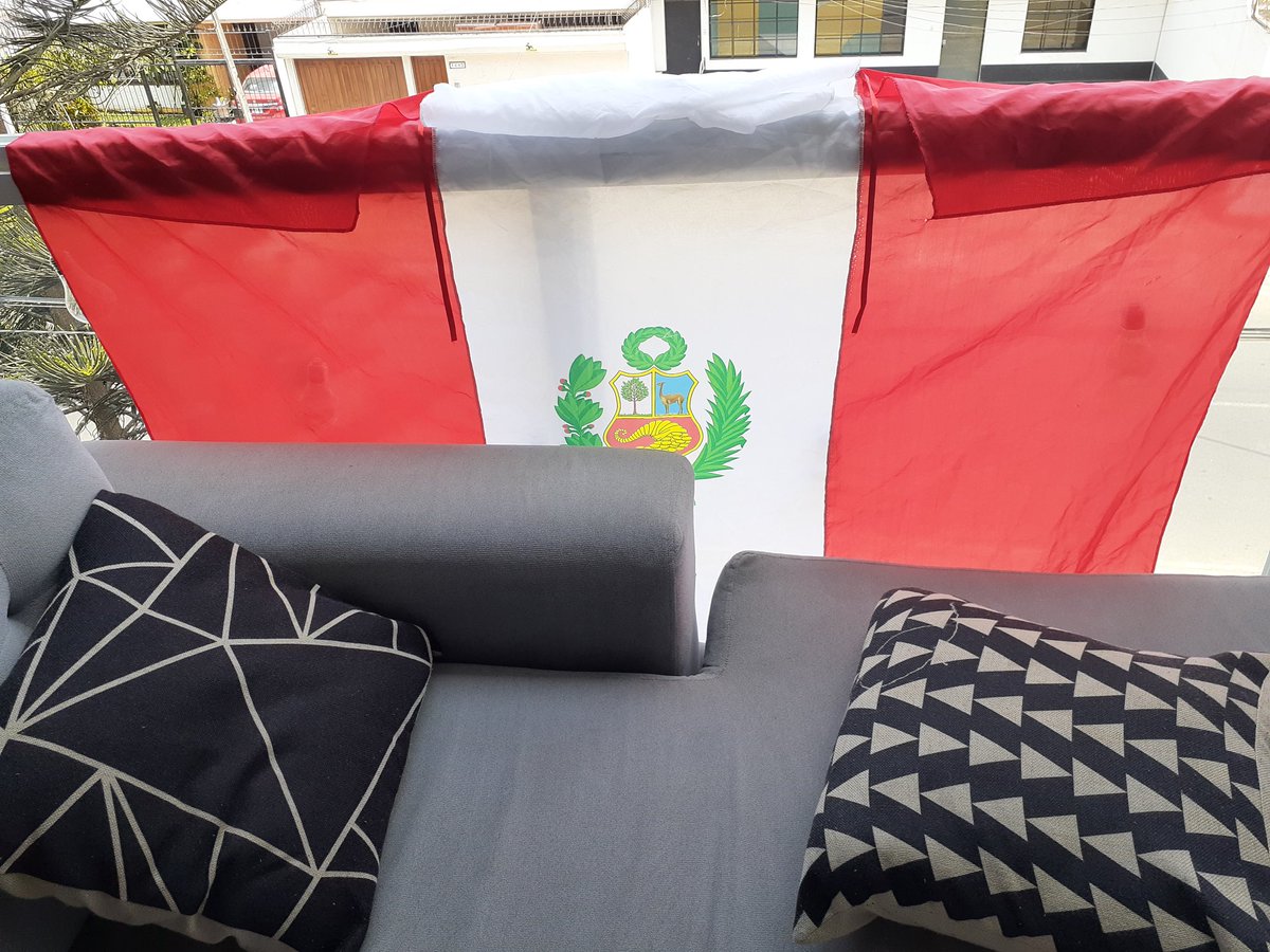 Ya cambié mis carteles por la bandera. La próxima vez que digan que marchando o protestando de la forma que lo hagas no se consigue y logra nada, recuerden este día. Lamentablemente tuvo que haber fallecidos, para mi son héroes todos los que marcharon representando al Perú.