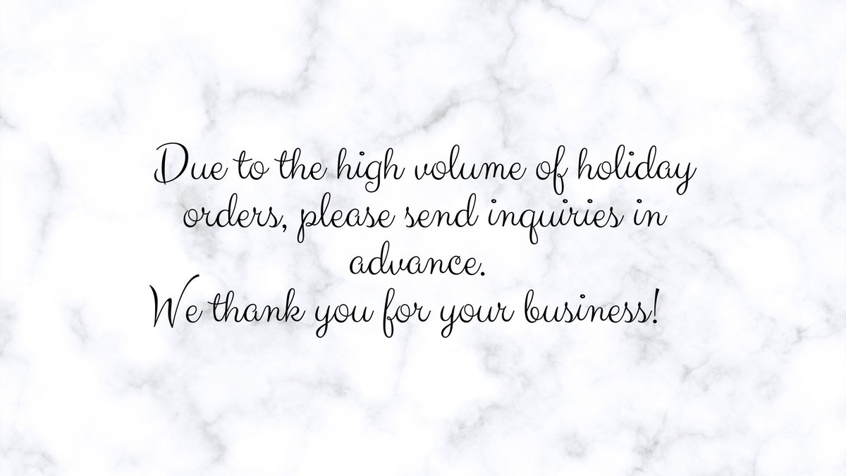 SweetsByL_A's tweet photo. We are so thankful to have been receiving so many orders for the upcoming holiday season and that you have chosen our treats to sweeten up your holidays! 

Please send inquiries in advance to secure your order! https://t.co/j7XtFaZkAU