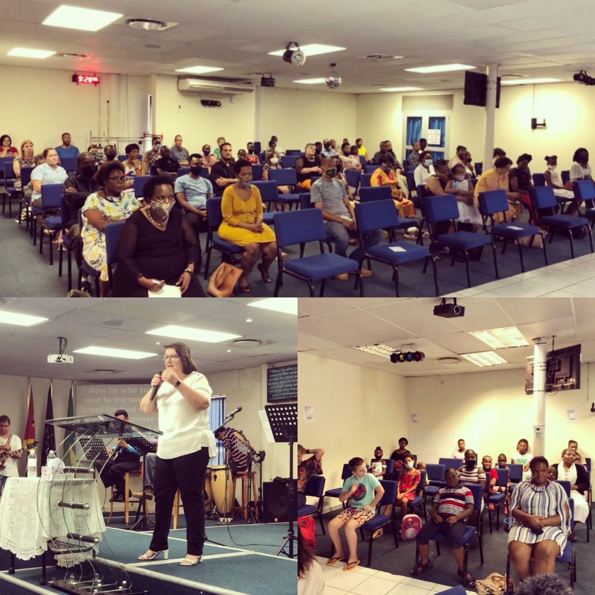 CalvinCpmi's tweet photo. Powerhouse service from CFC Empangeni today. It was incredible to hear how wonderful and powerful the anointing was during praise and worship this morning. Our God is so good!#CFC #christianfamilychurch #christianquotes #christianliving #biblequotes #godisfaithful https://t.co/Sv3j8Al1Al
