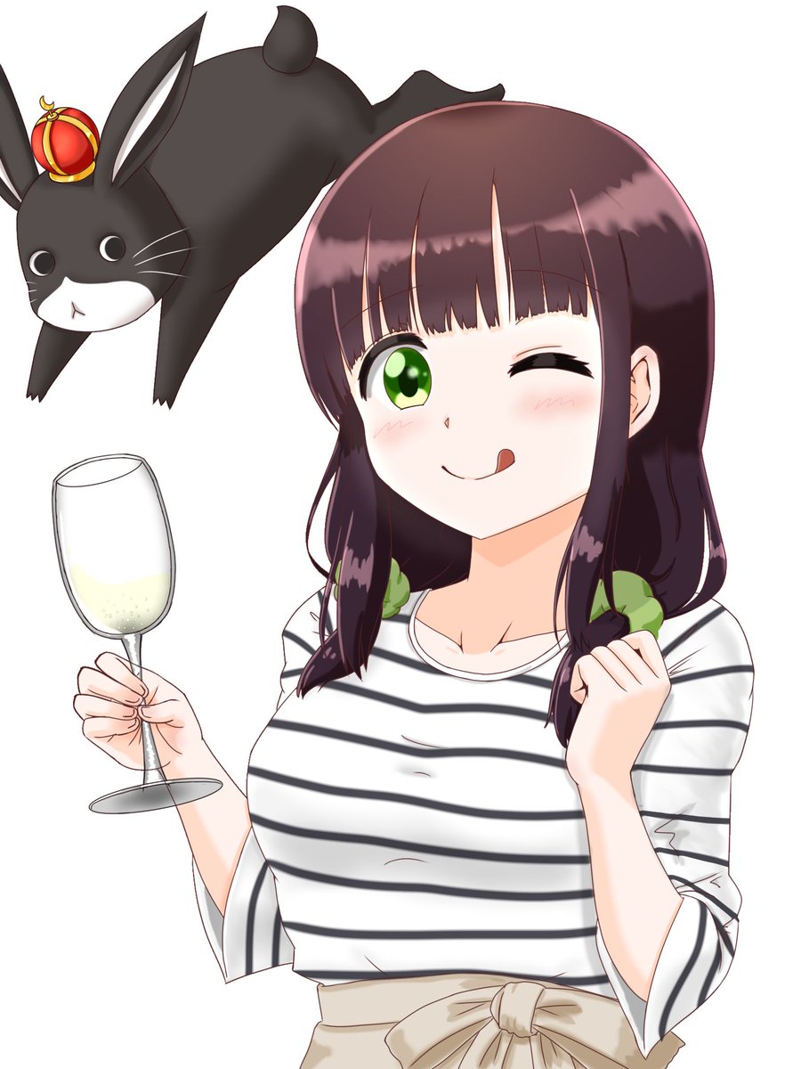#皆さん線画と塗った後を見せてください 
