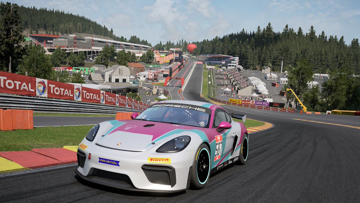 marynedwards's tweet photo. This is what a day at the Spa looks like for me...in T-minus 1 hour, my teammate, Vojta Pavlicek + I will take part in the @gtworldcham 6H @ Spa. Catch the broadcast ⬇️, starting @ 11 a.m. MST  https://t.co/3WNIi2Fcqu

#BrainTraining #MoreFemaleRacers #SROesports #GTWorldChAm https://t.co/ahEaNIs1bl