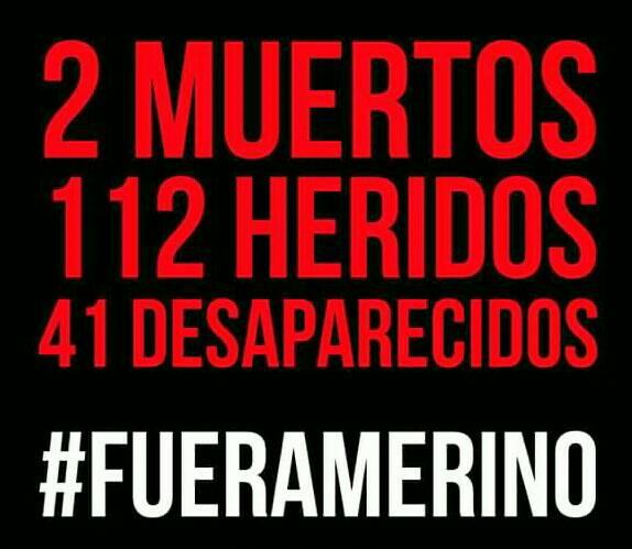 One of the most trending hashtags these days is  #FueraMerino (Manuel Merino is the current president)
