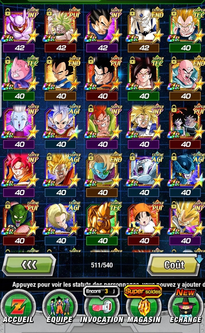 Zoludicku's tweet photo. 🔥CONCOURS COMPTE DOKKAN BATTLE🔥
Je fais gagner mon compte Dokkan Battle car je n'y joue plus beaucoup depuis quelque temps, pour le gagner c'est simple
-RT + Follow
-Follow mon twitch 
https://t.co/NYJoEvS7Tk
Bonne chance
(Si vous voulez d'autres photo hésitez pas) https://t.co/nJRJFf86eT