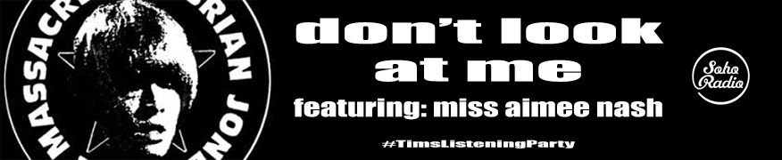 anton newcombe (@antonnewcombe) on Twitter photo don't look at me: featuring the beautiful and tallented @missaimeenash - i love her voice on this version so much. i sent the track, she thought it was a duet and sang around my vocals on the original, i cut up her vocals and made this! awe love don't look at me: featuring the beautiful and tallented @missaimeenash - i love her voice on this version so much. i sent the track, she thought it was a duet and sang around my vocals on the original, i cut up her vocals and made this! awe love