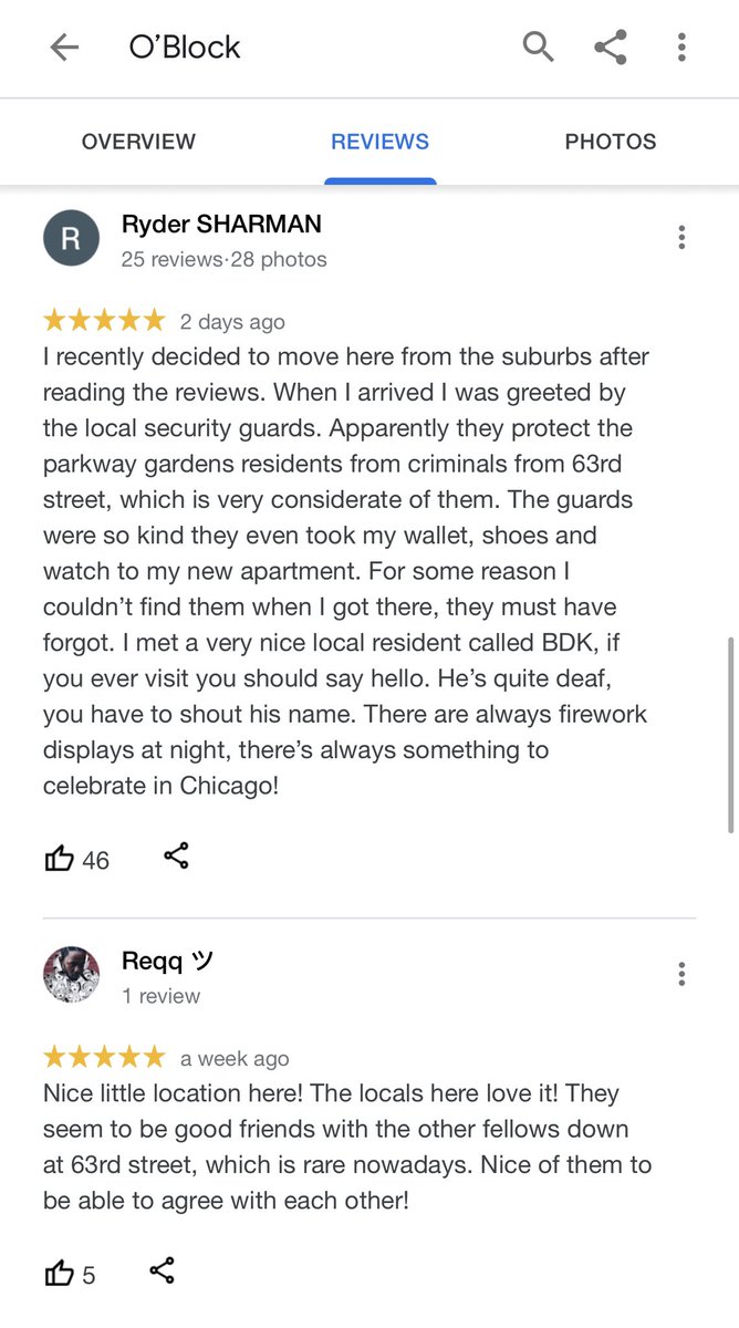 ogafnan's tweet photo. the reviews for O block in chicago got me cryin 😭😭 https://t.co/Bal7HRvx0V