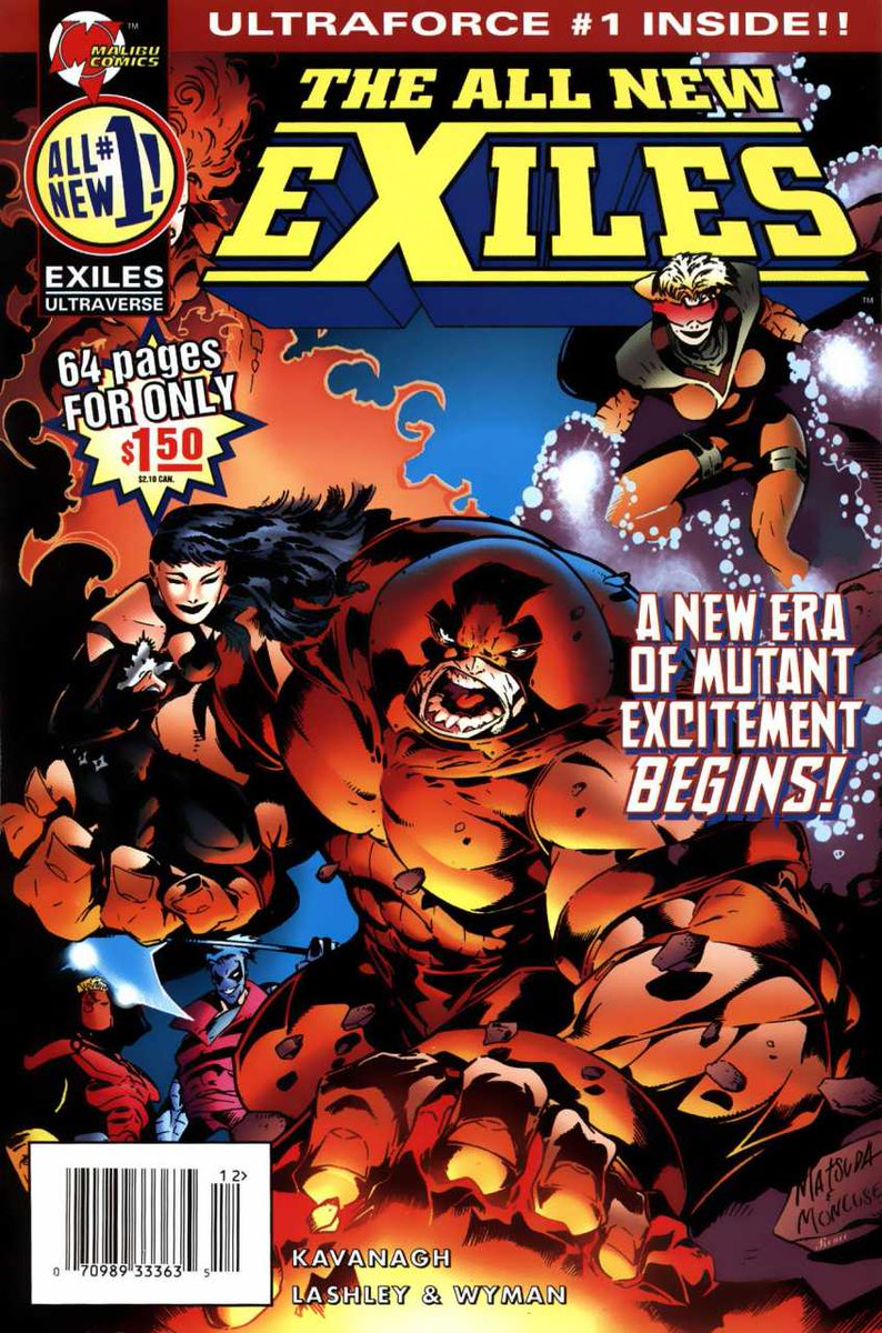 ComicsInThe90s's tweet photo. All-New Exiles #1 (@Marvel, Oct. 1995).  #comics #xmen #comicsinthe90s #marvelcomics #comicbooks https://t.co/2GKZQVEjWE