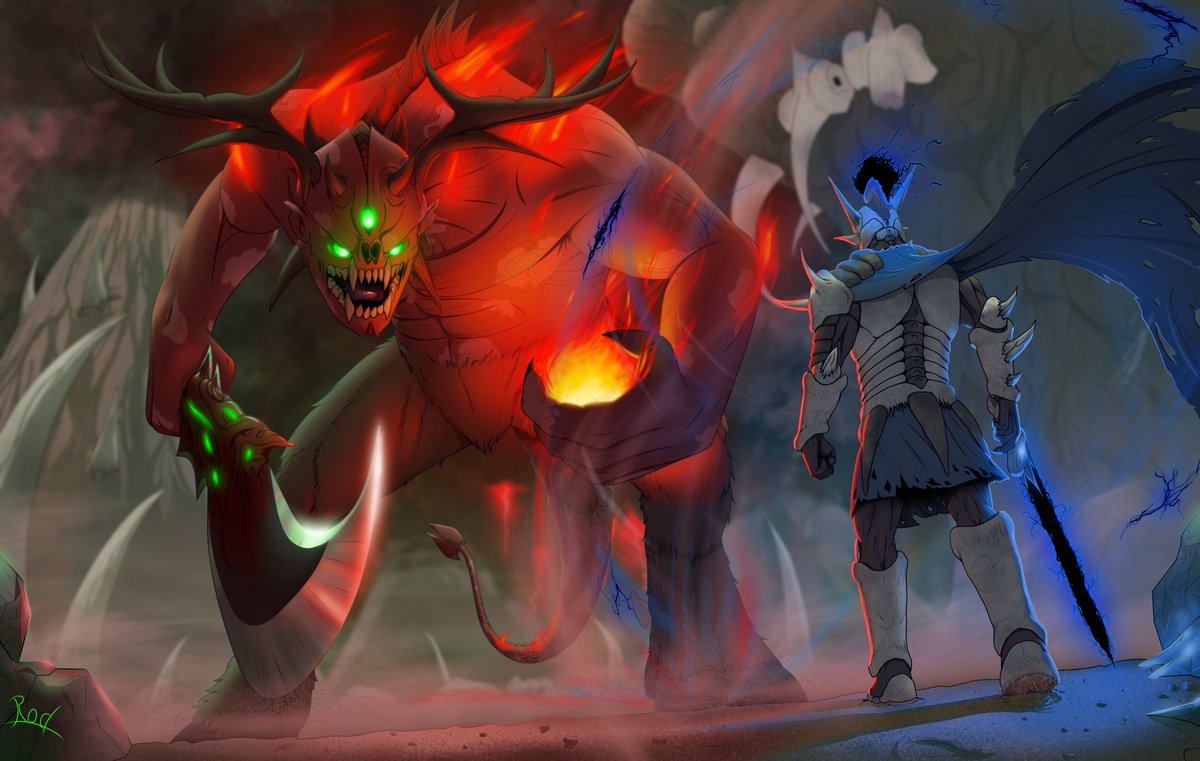 RodBMReis1's tweet photo. After a long time of work it's finally done! OwO I'm sooo happy with the result! ^^ I listened to Doom music non stop while making this! XD Hope you all enjoy! c:
#actionart #Rodericus #digitalart #Demon https://t.co/WkF2Yr8Vyj