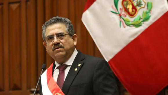 Gestionpe's tweet photo. Manuel Merino presenta su renuncia a la presidencia de la República  ► https://t.co/yrnFlM06JU https://t.co/Y6UW9OV2yi