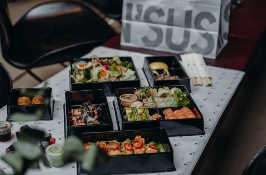 An evening of #TheCrown ahead? Order your sushi dinner online for collection of you’re close by or find us on deliveroo