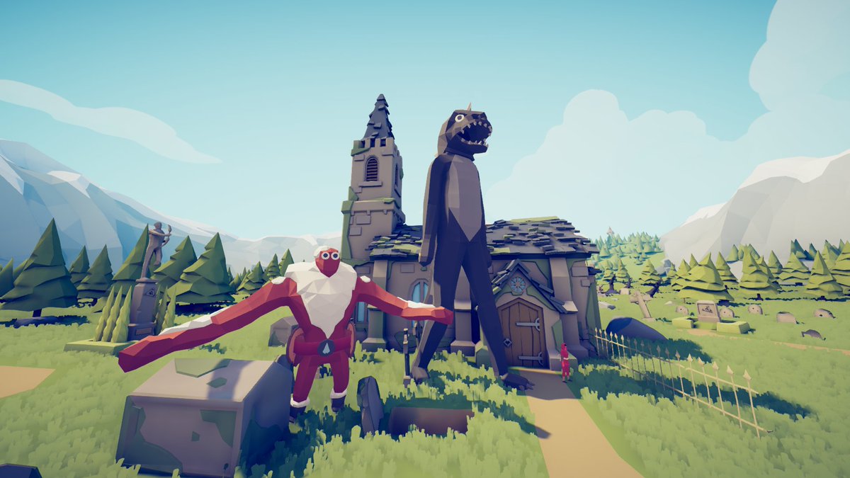 PickleRicksLife's tweet photo. Hey @LandfallGames I made a Godzilla unit in the new UC beta
Yes it functions/walk etc.
And it is also very big https://t.co/QQn0m7CY8t
