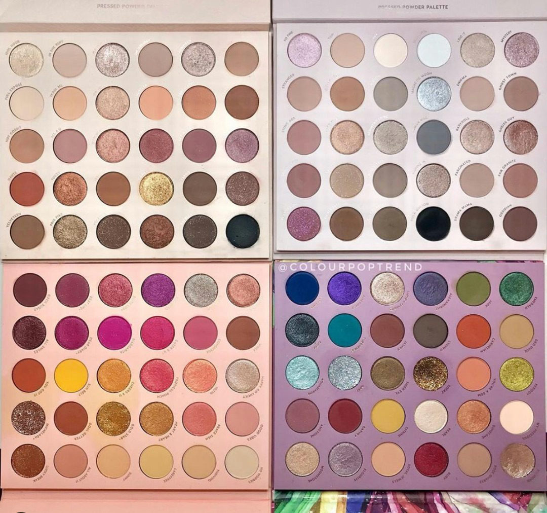 Colourpop Cosmetics Mega Palettes What Types Of Mega Palettes Would You Want To See Next From Colourpop Bare Necessities Stone Cold Fox It S All Good