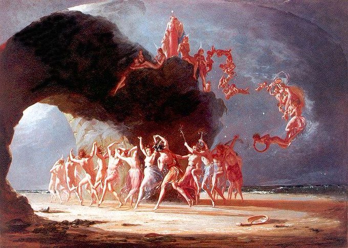 Come Unto These Yellow Sands. Richard Dadd. 1842