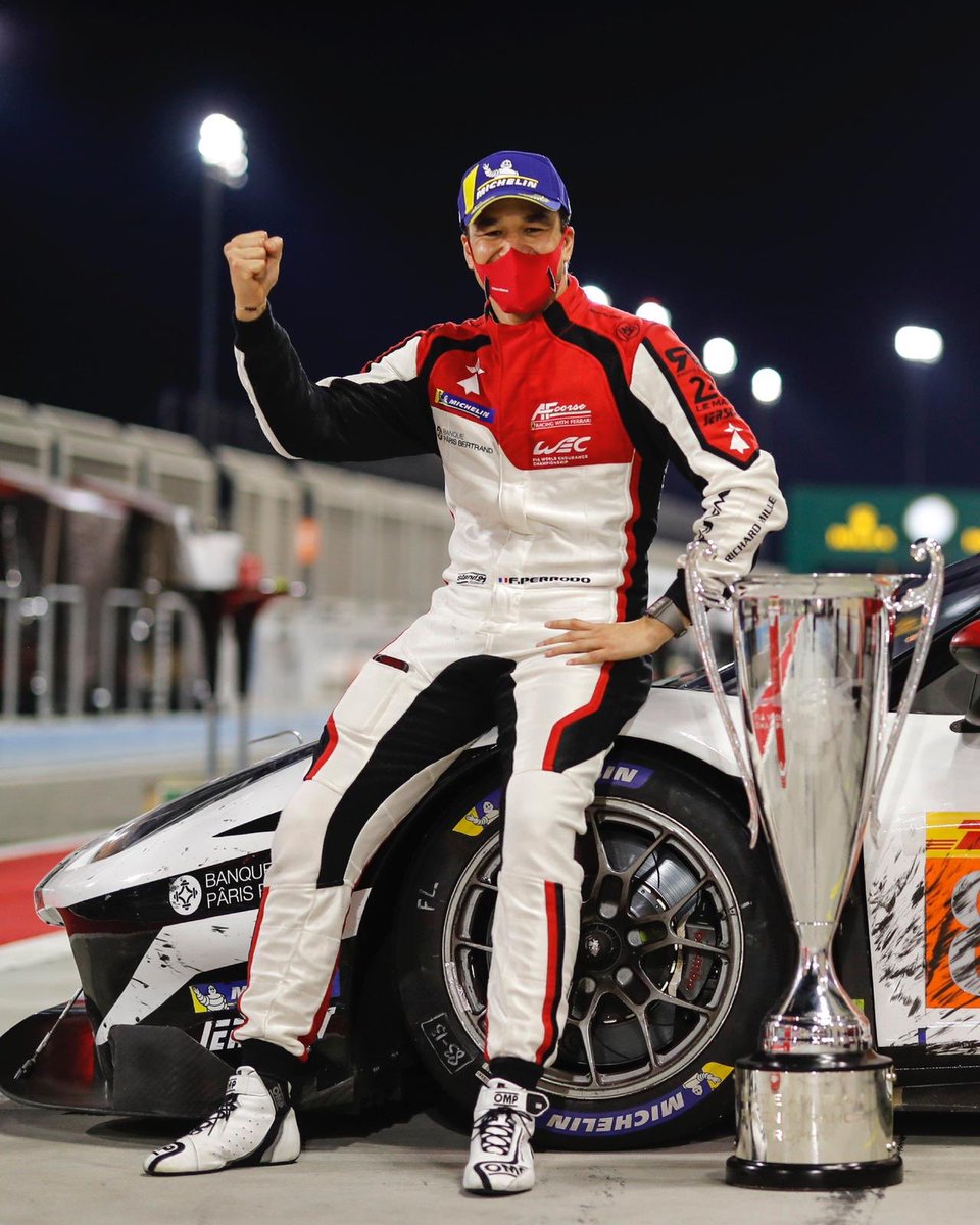 Congratulations to Jackie Chan DC Racing for their LMP2 category win in Bahrain and to N°83 for clinching the title in GTE AM. A great finale for the WEC season.