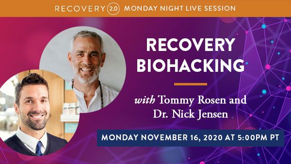 tommyrosen's tweet photo. On Monday Night Live this week, I get to have a groundbreaking conversation with @DrNickJensen.  This is about the absolute cutting edge of protocols to leverage the healing process for people in recovery from addiction.  
Join membership at https://t.co/kQOdvQ0ngv https://t.co/C3NWYunWiA