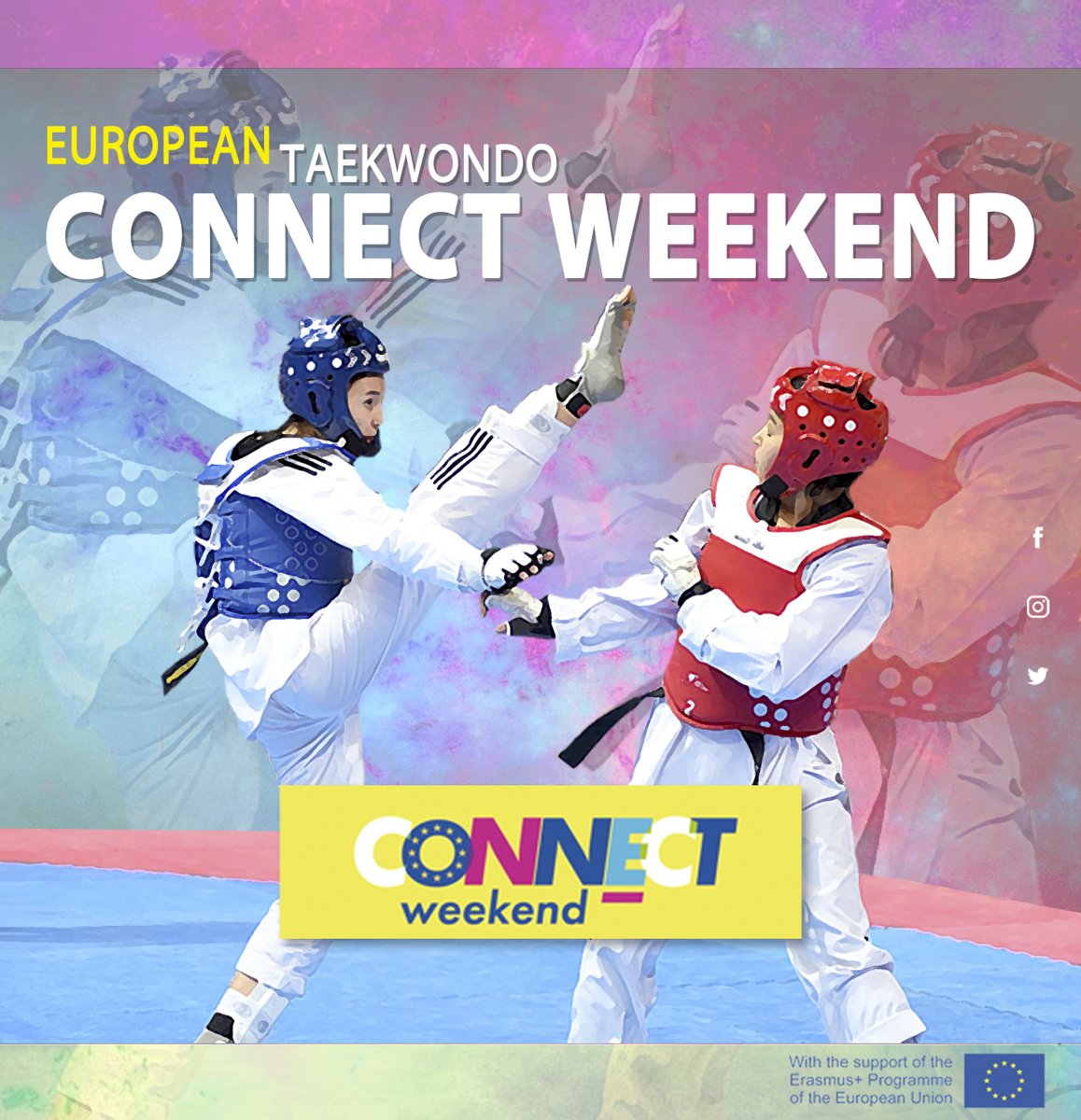 ConnectWeekend's tweet photo. Today was the first transnational meeting of the Erasmus TAEKWONDO WEEKEND CONNECT project took place.
With the participation of the representatives of the countries of Belgium, Spain, Greece and Italy.
#EUTkdConnectWeekend https://t.co/1ntET8v0fO