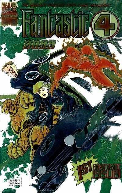 ComicsInThe90s's tweet photo. Fantastic Four 2099 #1 (@Marvel, Jan. 1996) #comics #comicsinthe90s #FantasticFour #marvelcomics #comicbooks #90s https://t.co/0JaS4YHc9b